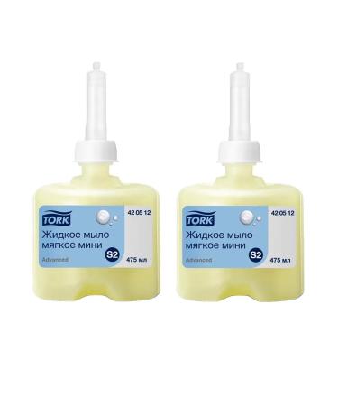 Tork Liquid soap mild mini for a dispenser 2 pieces