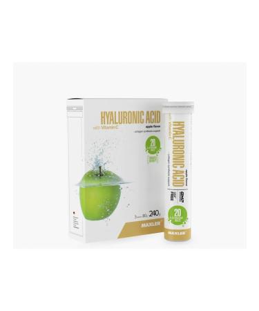 maxler Hyaluronic acid with vitamin C 20 spiked table apple