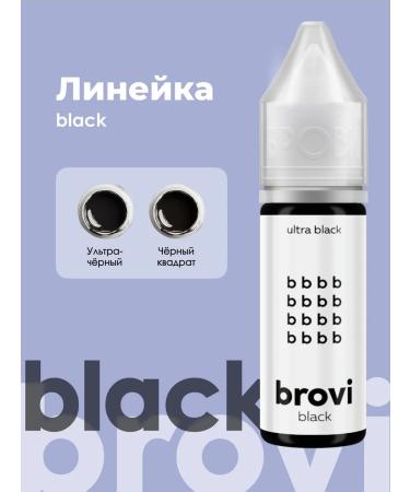 Eyebrows Permanent Makeup Pigment for permanent Age Brovi Ultra-black 15 ml - Buy Online on GoSupps.com