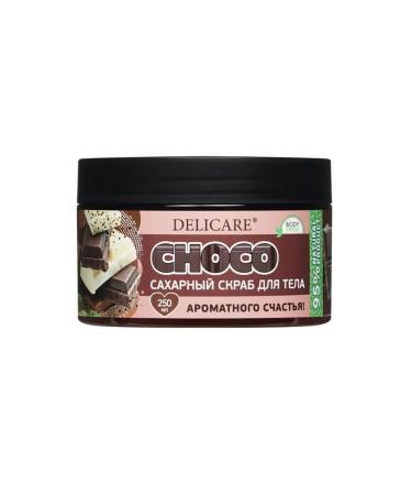 DELICARE Sugar body scrub "Milk chocolate"