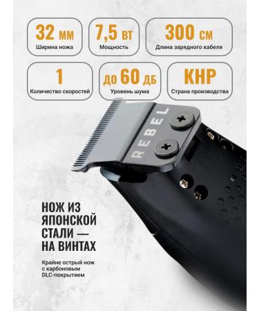 REBEL Set for haircuts machine and trimmer - Buy Online on GoSupps.com