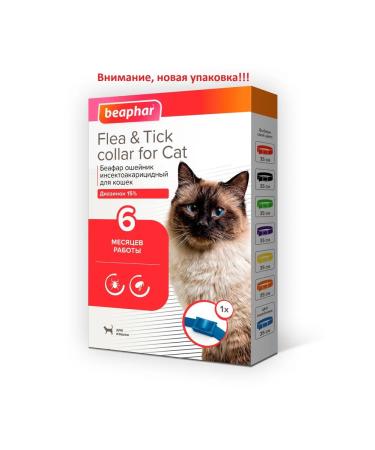 beaphar Bloch collar for cats Blue 35cm