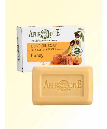 Aphrodite Natural olive soap with honey 100 g