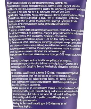 ZOOM cosmetics Zoom keratin shampoo Salusfantine and hair mask - Buy Online on GoSupps.com