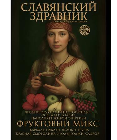 SLAVIC HEALTH RESEARCHER Gift tea with border premium fruit mix 200 g - Buy Online on GoSupps.com