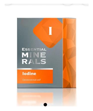 Organic iodine 60 capsules