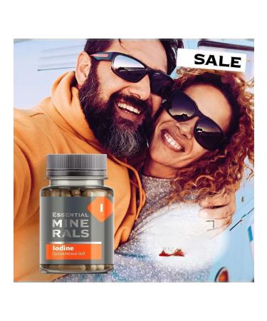 Organic iodine 60 capsules - Buy Online on GoSupps.com