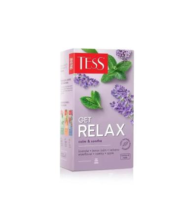 TESS Get Relax tea tea drink with additives 1.5gx20pc - Buy Online on GoSupps.com