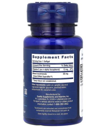 Life extension Uperaborbic Tokotrienols 60 capsules - Buy Online on GoSupps.com