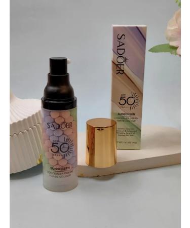 sadoer Base Basis for Makeup. Personer 3 in 1 - Buy Online on GoSupps.com