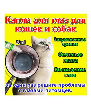Drops for the eyes of dogs and cats20ml