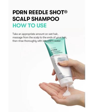 VT Cosmetics Hair dropping shampoo PDRN Reedle Shot Scalp Shampoo - Buy Online on GoSupps.com