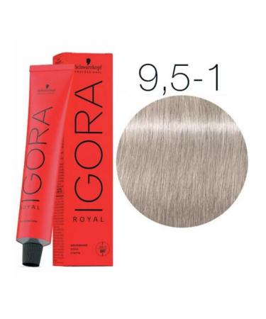Schwarzkopf Professional Igora Royal 9.5-1 Light blond stable cream-painting