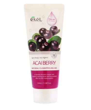 Piling Facial Pink with Gel Acai Berry Ekel berries 100 ml - Buy Online on GoSupps.com