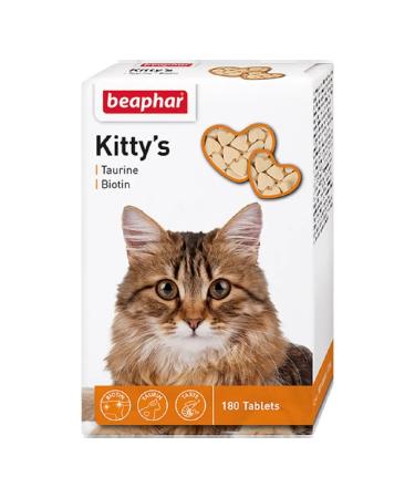 beaphar Kitty's + Taurine-Biotine 180 Fod