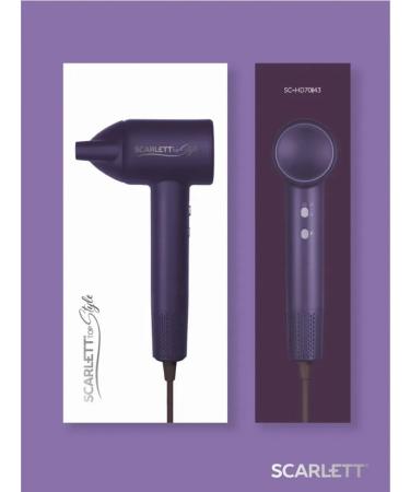 Scarlett Multifunctional hairdryer for perfect hairstyles - Buy Online on GoSupps.com