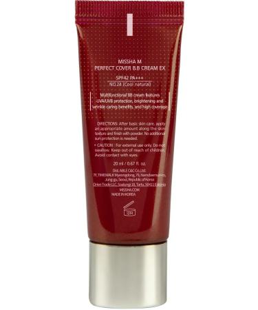 MISSHA Tonal BB cream perfect coating SPF42 tone 24 20 ml - Buy Online on GoSupps.com