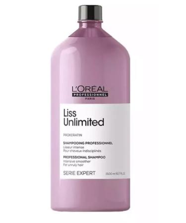 L'Oreal Professionnel Liss Unlimited shampoo for naughty hair - 1500 ml