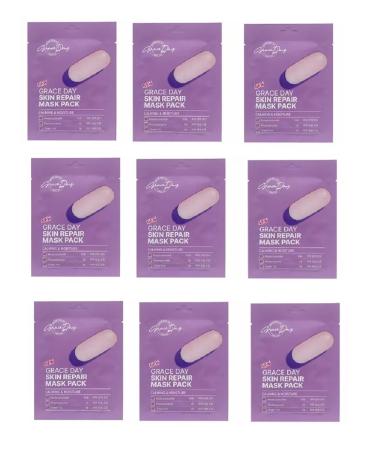 Grace Day Fabric mask with Madekassis Restoring 9 pcs