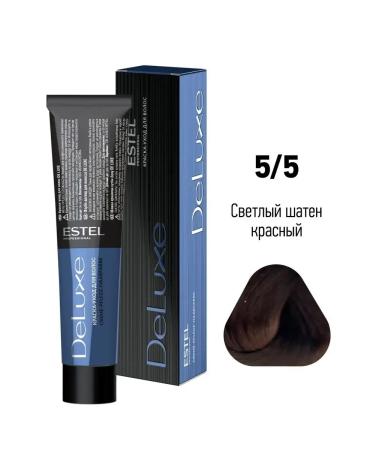 ESTEL Hair coloring cream de luxe 5.5 60 ml