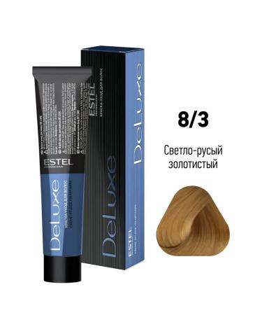 ESTEL Hair coloring cream de luxe 8.3 60 ml