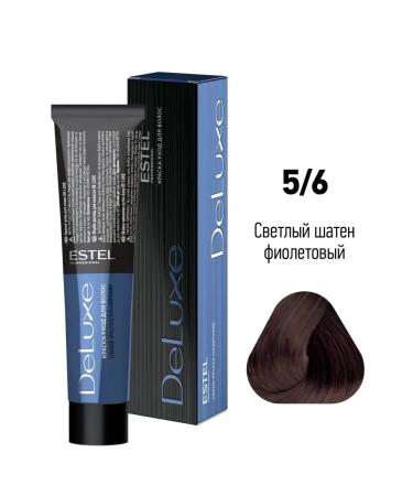 ESTEL Hair coloring cream de luxe 5.6 60 ml