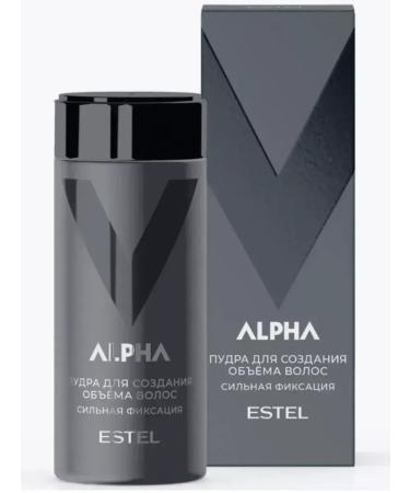 ESTEL ALPHA Homme Style Powder strong fixation for volume 10 g