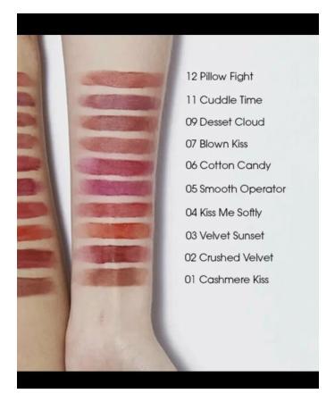 Sephora56chka Tint-Rumyan matte for lip lip Blush 12 Pillow Fight - Buy Online on GoSupps.com