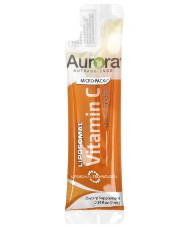 Aurora Nutrascience Liposomal vitamin C 1000 mg 10 bags of 7 ml - Buy Online on GoSupps.com