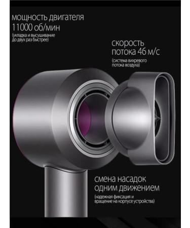 CHISTOLUX Feng for hair professional with nozzles - Buy Online on GoSupps.com