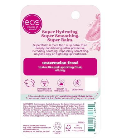 EOS Evolution of Smooth Lip balm 17 watermelon - Buy Online on GoSupps.com