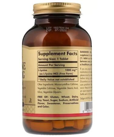 Solgar leler 1000 mg 50 tab (1485 mg) x 2 un - Buy Online on GoSupps.com