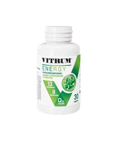 Vitrum Energy 30 tablets of 1400 mg x 3 l - Buy Online on GoSupps.com