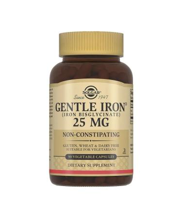 SOLGAR Gentle Iron 90 capsules (475 mg)