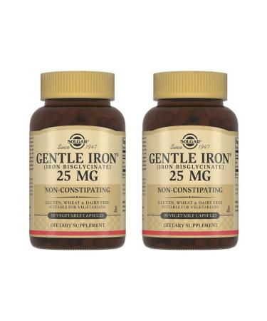 SOLGAR Gentle Iron 90 capsules (475 mg) x 2 un