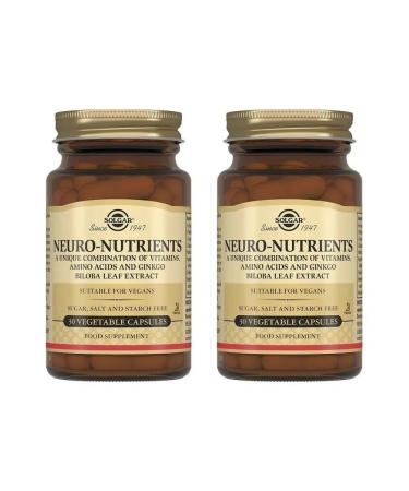 SOLGAR Neuro-Nutrians (Neronutrians) 30 capsules (964 mg) x 2 UD