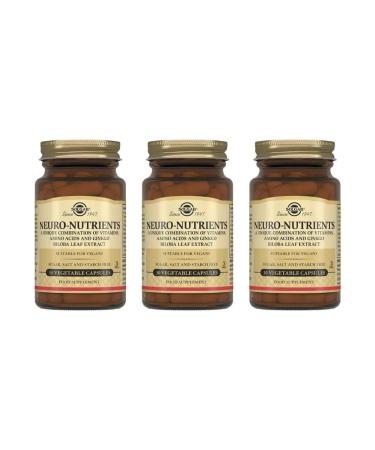 SOLGAR Neuro-Nutrians (Neronutrians) 30 capsules (964 mg) x 3 units