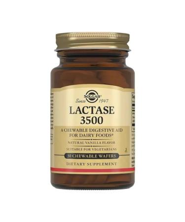 Solgar lactase 3500 for digestion 30 chews. tab (1000 mg)
