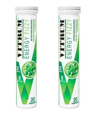 Vitrum Energy 20 sparkling tablets of 3.8 g of 2