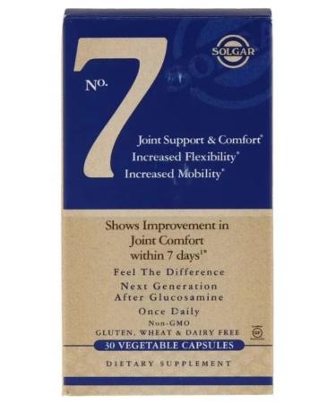 SOLGAR No. 7 30 capsules (540 mg) - Buy Online on GoSupps.com