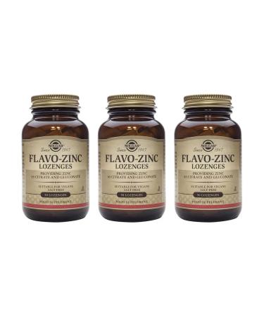 SOLGAR Flavo-Zinc Lozenges 50 loafers (1300 mg) x 3 units