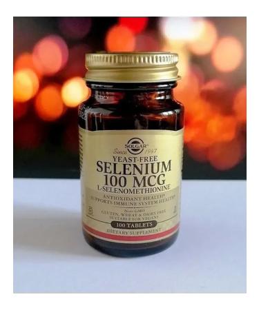 SOLGAR Selenium 100 MCG (Selenium 100 MCG) 100 tablets (457mg) x 3 - Buy Online on GoSupps.com