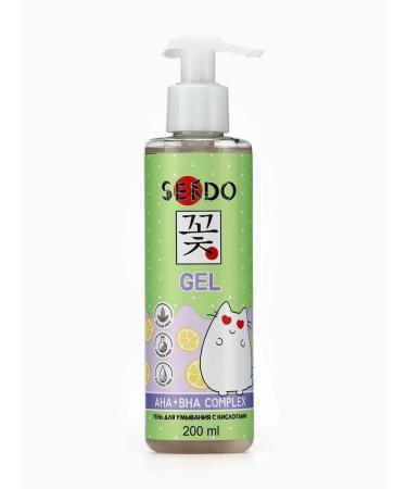 Sendo Washing gel with AHA and BHA acids