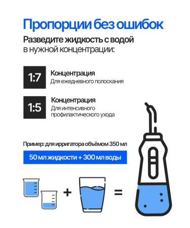 EMRA Irrigator liquid concentrate with a 500 ml fluoride - Buy Online on GoSupps.com