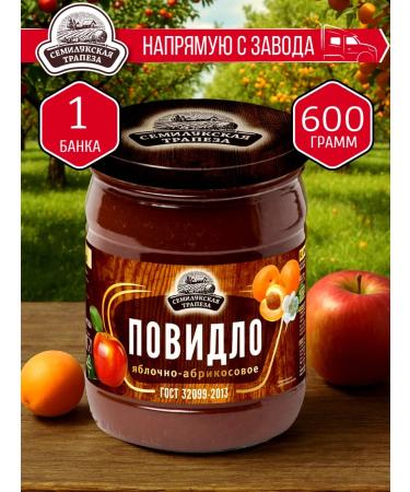 semiluki meal Yield apple-apricot 600 g-1 pcs