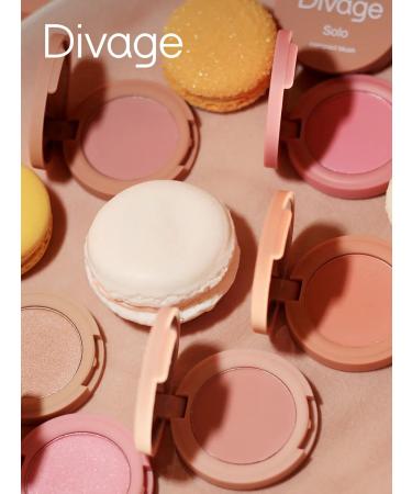 DIVAGE Face blush compact Solo 08 Rosewood - Buy Online on GoSupps.com