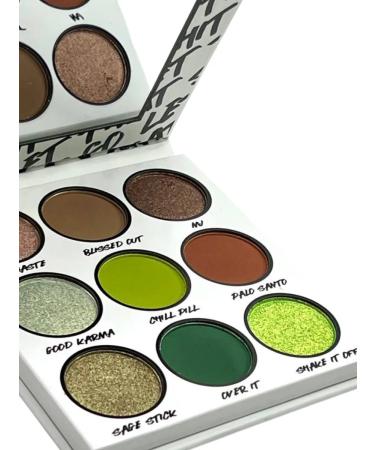 KE2 Eye shadows shiny green brown dry shine - Buy Online on GoSupps.com