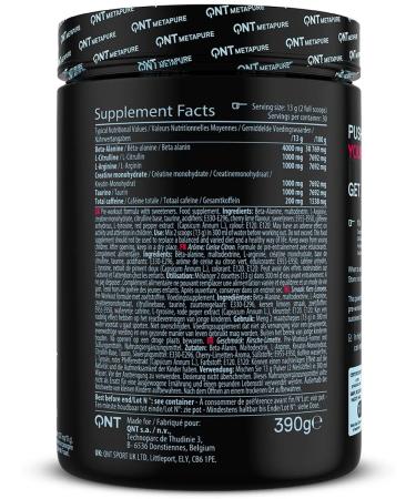 QNT Pre-training complex 390 g wild cherry-lam - Buy Online on GoSupps.com
