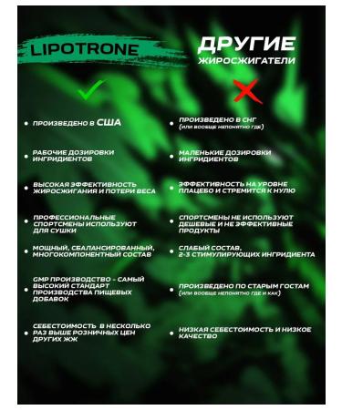 ExtremeDietSupps Fat -burner weight loss capsules Lipotrone Hardcore - Buy Online on GoSupps.com