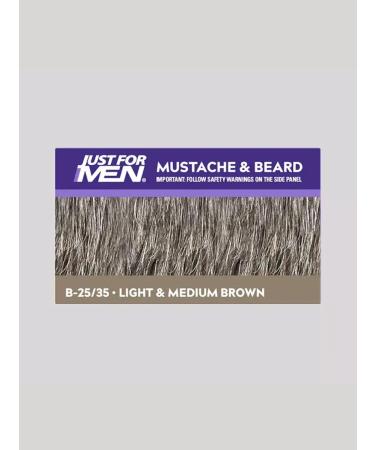 Just for Men Touch of Gray Mustache & Beard B-25 35 - Buy Online on GoSupps.com